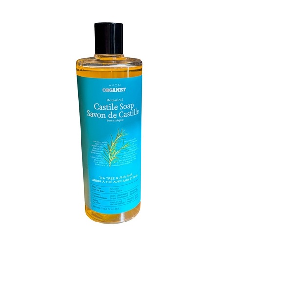 Avon Organist Botanical Castile Soap tea tree & AHA NWT - Picture 1 of 2